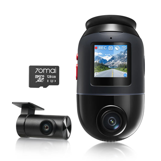 70mai 4K Dual Dash Cam with STARVIS 2, LTE & AI Motion Detection