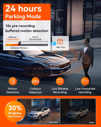 Vantrue N5 4 Channel 360° WiFi Dash Cam with STARVIS 2 & Night Vision